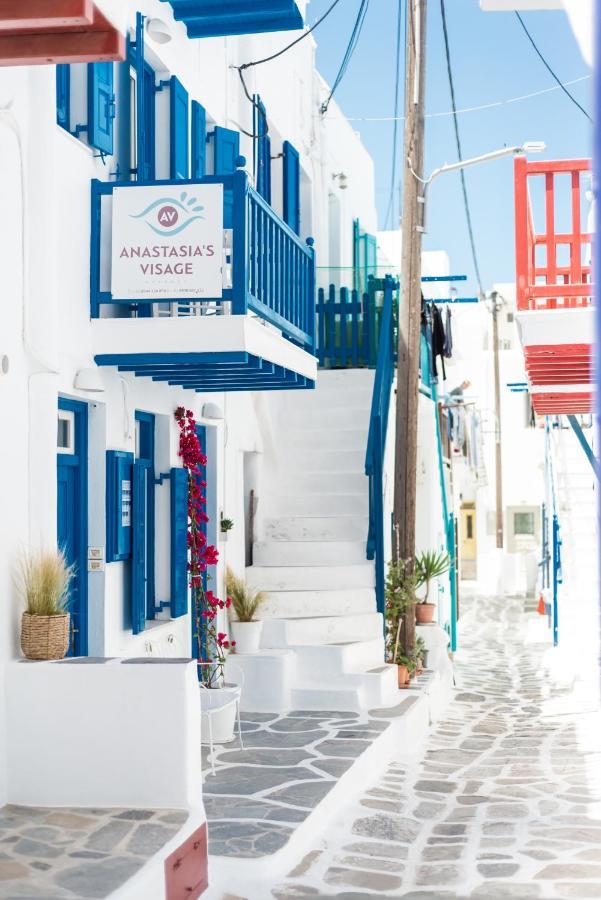 Anastasia'S Visage Stylish Accommodation Rooms City Centre Mykonos Mykonos Town Екстериор снимка